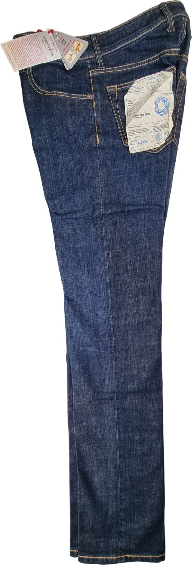Jeans uomo Jacob Cohen J622 Comfort con 5 tasche, denim stretch italiano, stile casual, modelli di moda uomo.