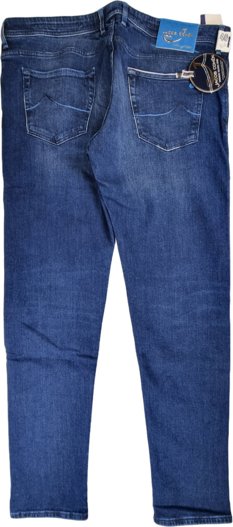 Jeans uomo Jacob Cohen 622 Limited Edition in denim lavaggio 2, vestibilità classica e dettagli di alta qualità.