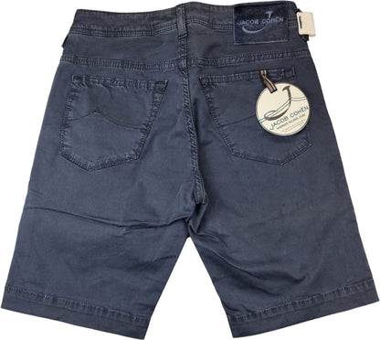 Bermuda uomo Jacob Cohen Vintage blu, pantaloncini moda uomo in tessuto di alta qualità, stile classico e casual.
