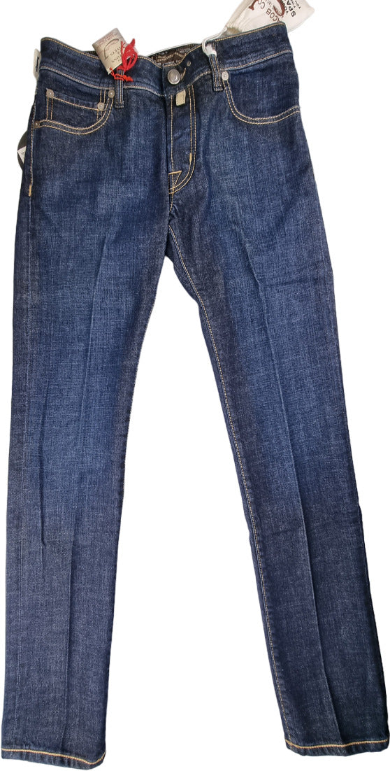 Jeans Uomo Jacob Cohen J622 Comfort - 5 Tasche Denim Stretch Italiano Premium