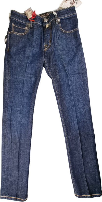 Jeans Uomo Jacob Cohen J622 Comfort - 5 Tasche Denim Stretch Italiano Premium
