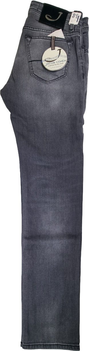 Jeans uomo Jacob Cohen - 5 tasche Style 688 slavato