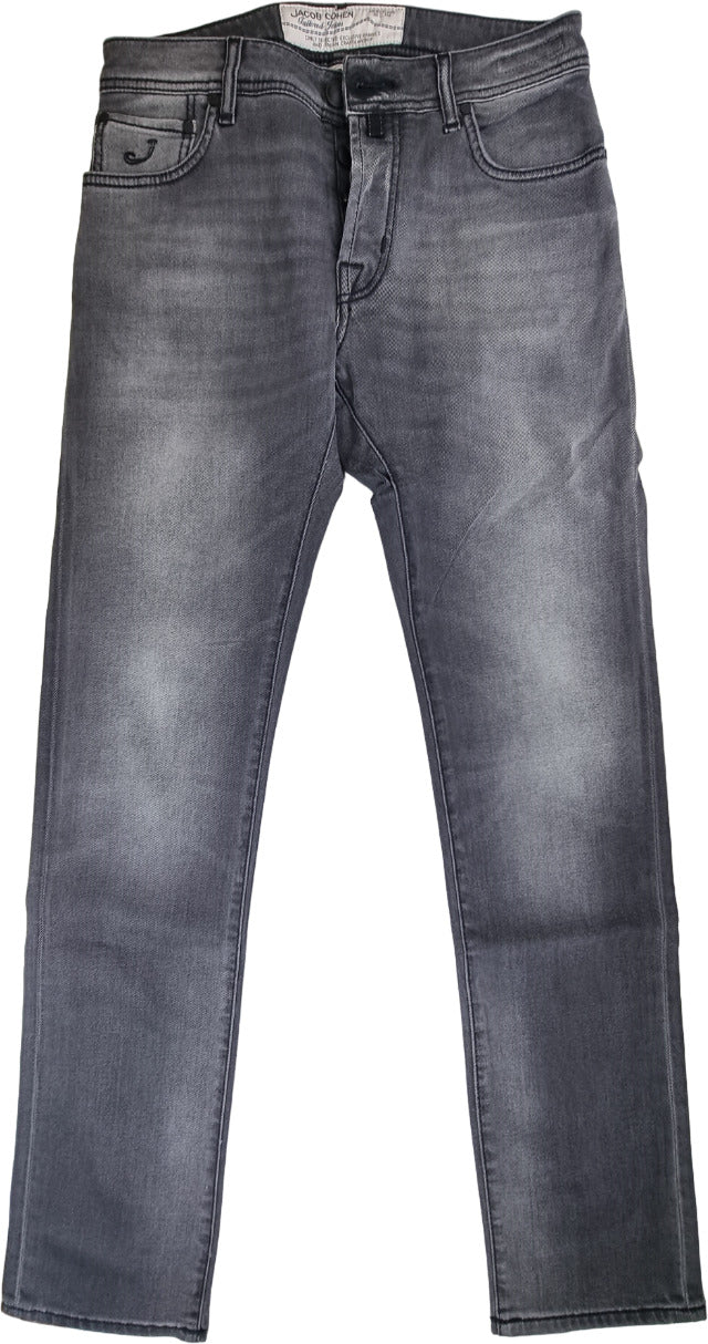Jeans uomo Jacob Cohen - 5 tasche Style 688 slavato