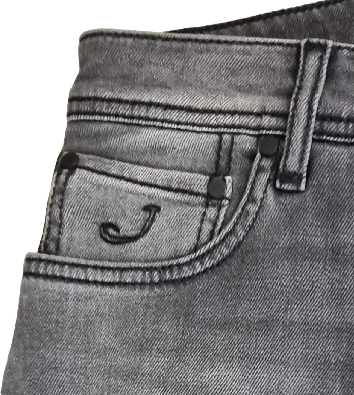 Jeans uomo Jacob Cohen - 5 tasche Style 688 slavato