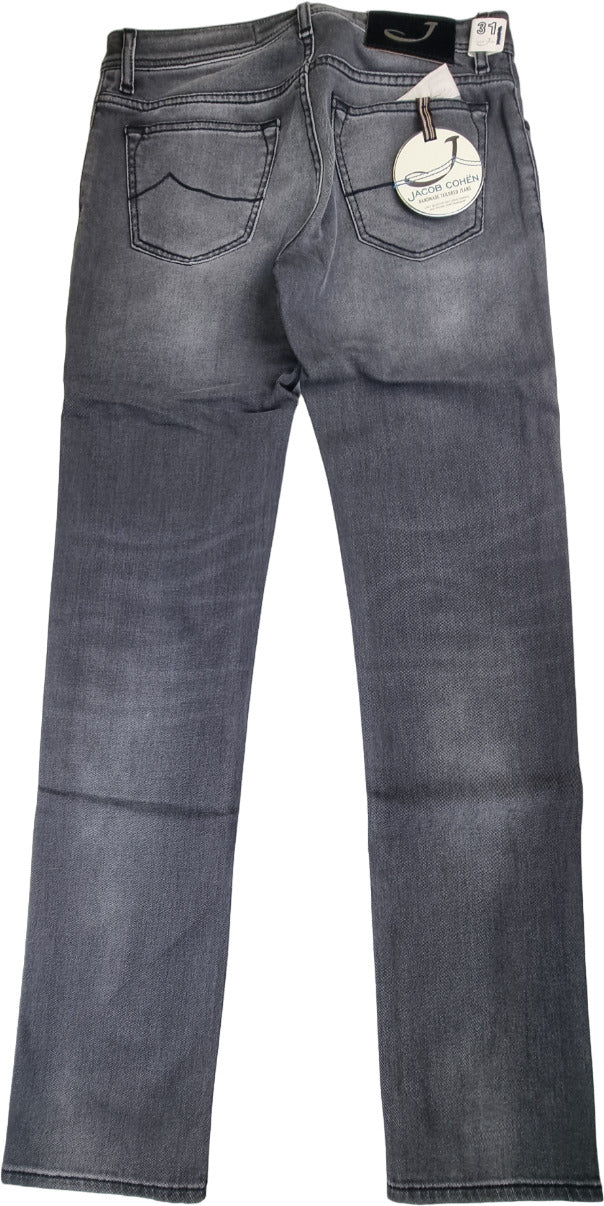 Jeans uomo Jacob Cohen - 5 tasche Style 688 slavato