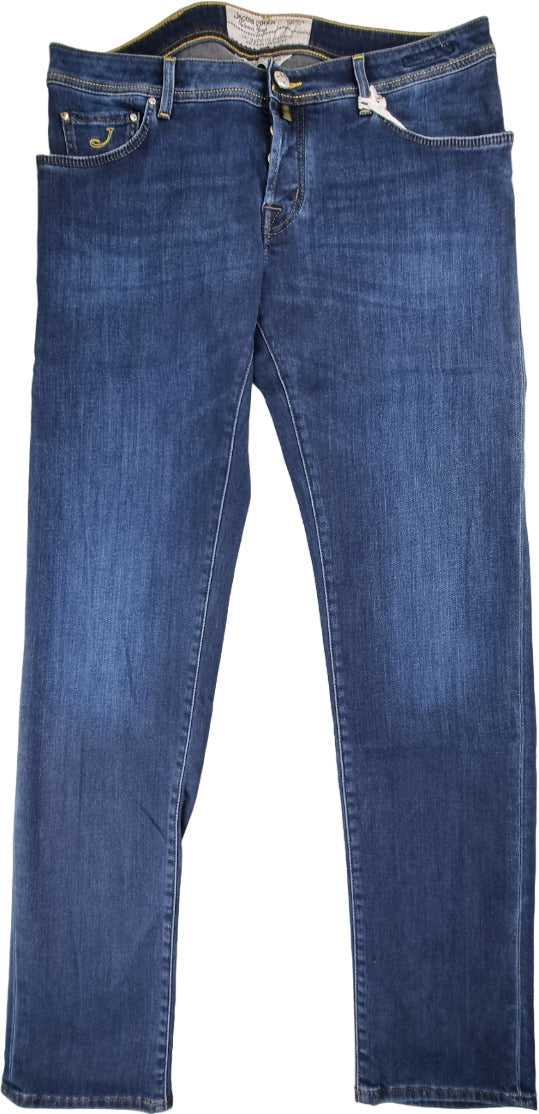 Jeans Uomo Jacob Cohen PW622 Taglia 38 - Denim Elasticizzato Made in Italy