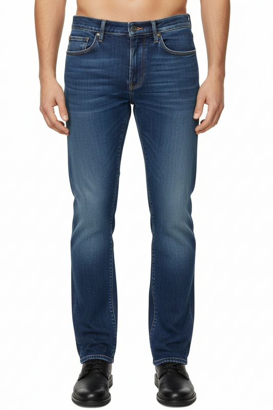 PT05 men's jeans - Washed 5 pockets - Denim