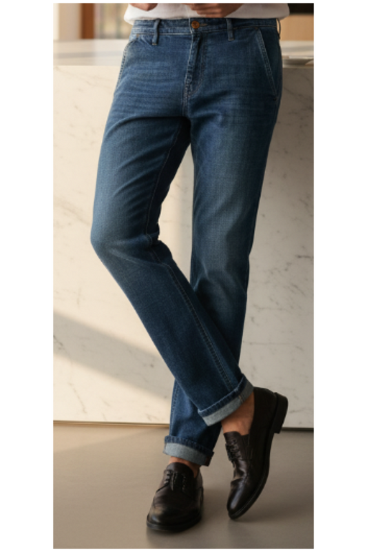 Jeans PT05 Denim Grunge Relaxed Fit per Stile ContemporaneoScopri il jeans PT05 Denim Grunge, un capo che reinterpreta il denim classico con un fit rilassato e moderno. Perfetto per l'uomo che cerca comfort assoluto senza rinunciare allo stile italiano indossato