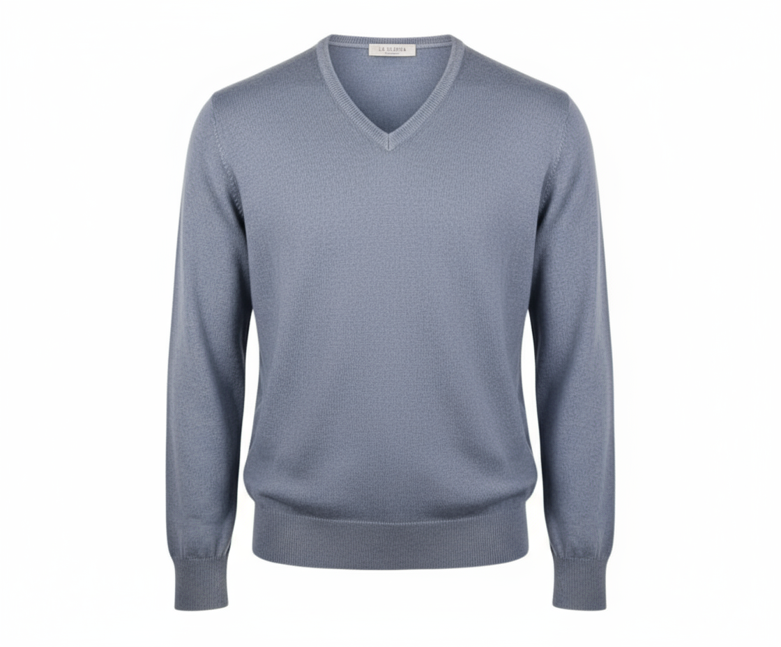 Maglia grigia LA FILERIA effetto ghost mannequin