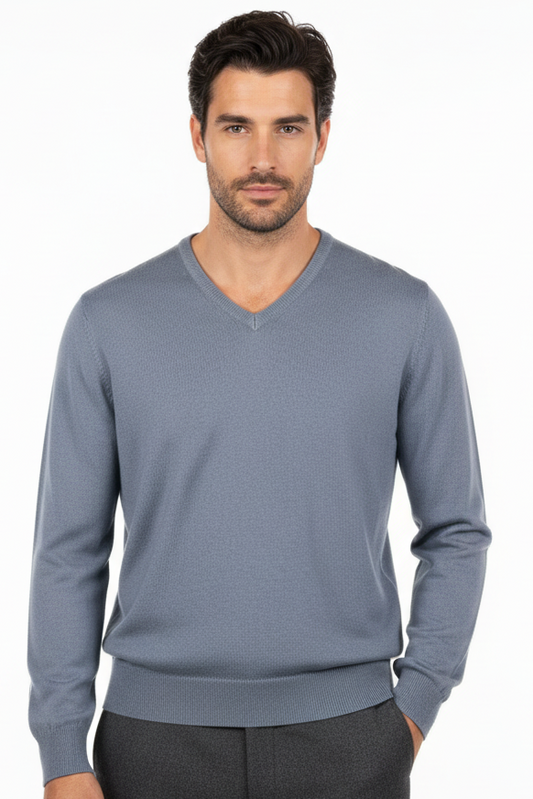 Maglia uomo LA FILERIA - Scollo a V