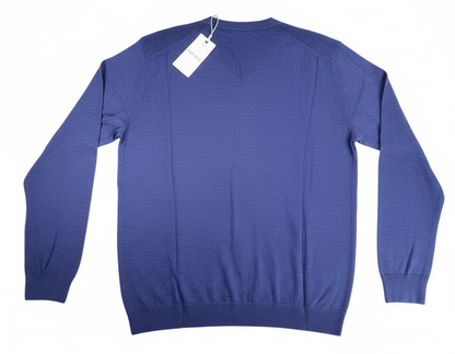 Maglia Heritage blu scollo a V professionale