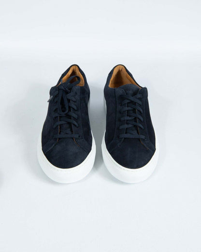 Sneaker uomo Manifatture Etrusche Vivel in blu navy, scarpa casual sportiva con design moderno e comfort.