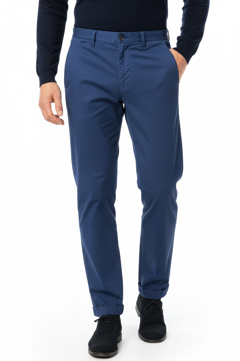Men's trousers PT01 - 5 pockets - blue color