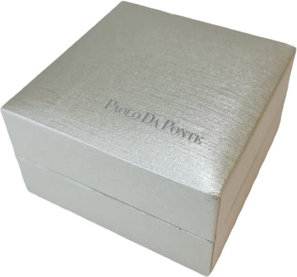 Gemelli per polsini Paolo da Ponte - fantasia stella in acciaio - colore acciaio