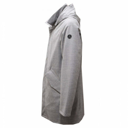 Parka Uomo People of Shibuya HACHIKO - Grigio Cappuccio Removibile Piumino 2in1
