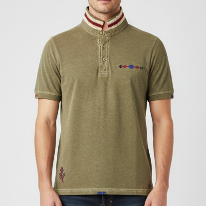 Polo Uomo BoB Company - Fantasia freccia - vintage