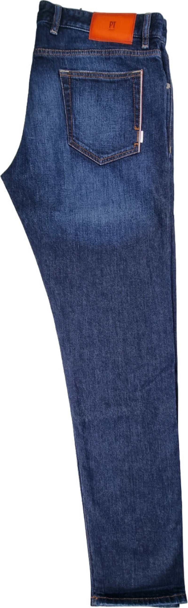 Jeans uomo PT 05 Torino 5 tasche Swing in denim italiano premium, modello casual e moderno, indossati su un manichino.