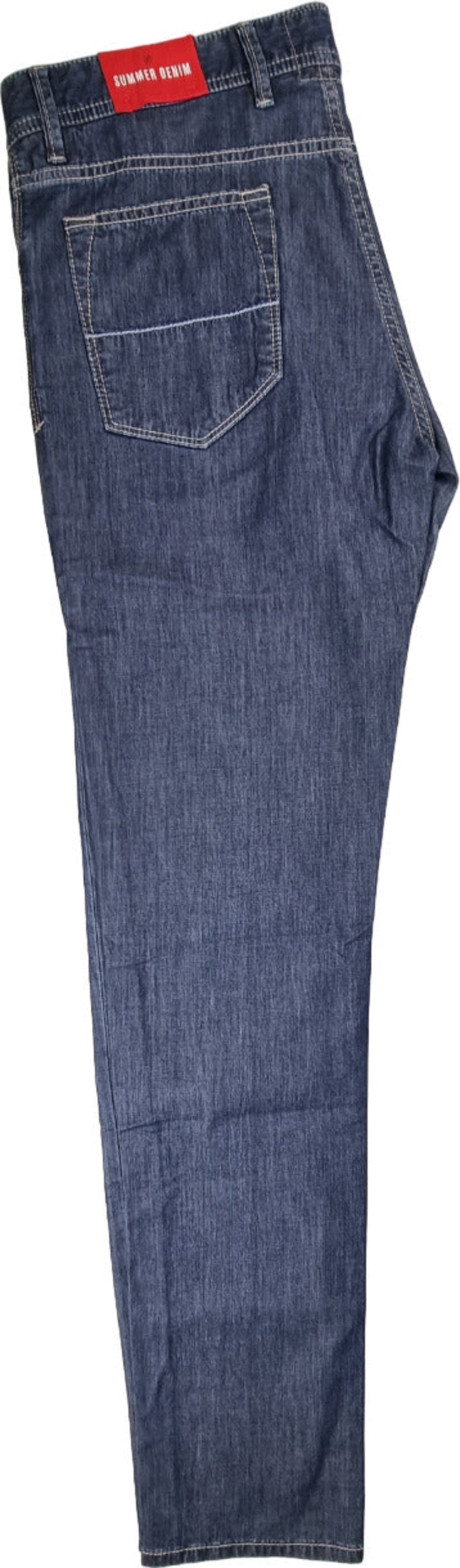 Jeans uomo PT 05 Summer Denim, 5 tasche, leggero stretch blu e grigio, moda uomo, abbigliamento casual e comodo