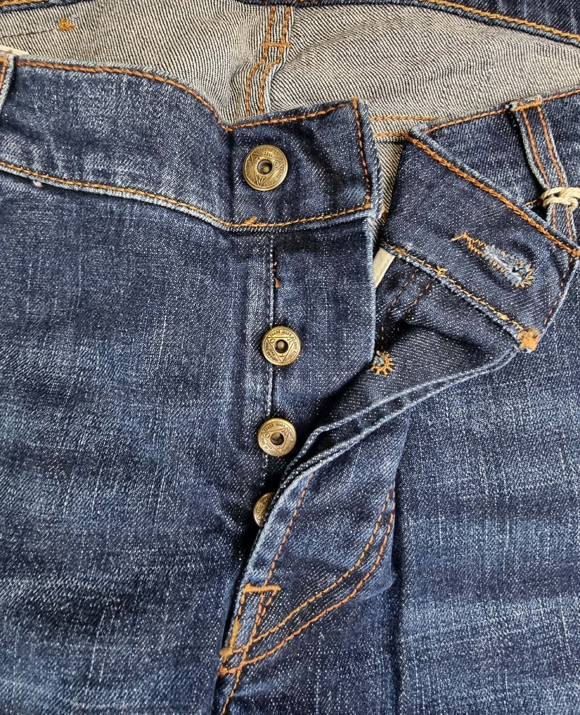 Jeans uomo Roy Rogers Elias Superior Slim Fit in denim blu con 5 tasche, stile moda uomo, abbigliamento casual.