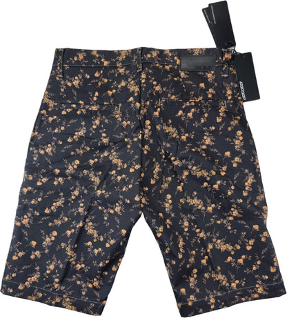 Pantaloncini Bermuda uomo RRD in stile chino Liberty nero, morbidi e comodi, perfetti per l'estate.