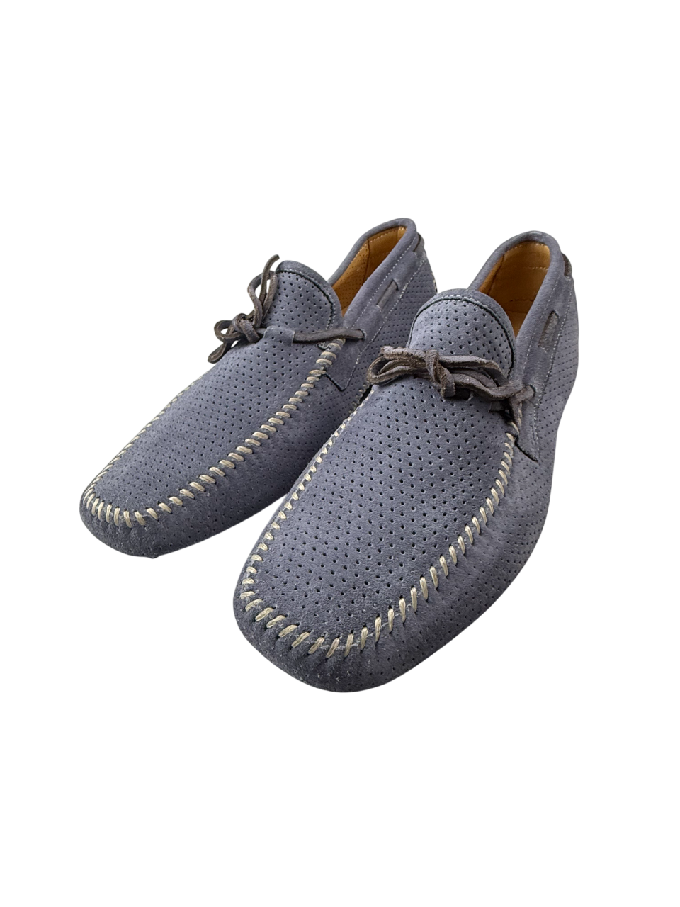 Scarpa uomo Santoni mocassino in pelle, stile elegante con dettaglio raffinato, ideale per look sofisticati.