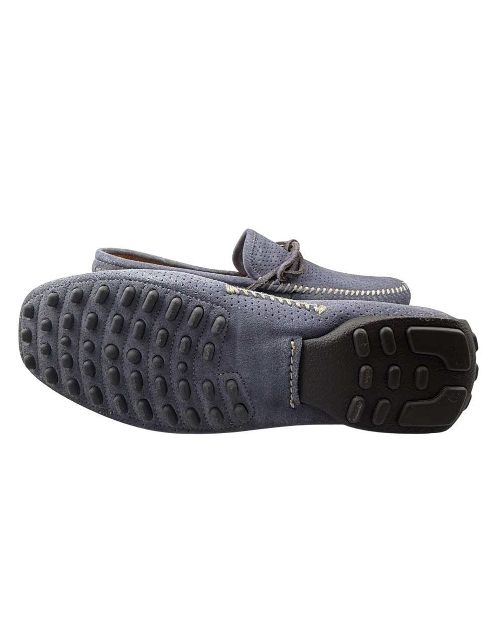 Scarpa uomo Santoni mocassini in pelle nera, stile classico con dettaglio elegante, per un look sofisticato e di qualità.