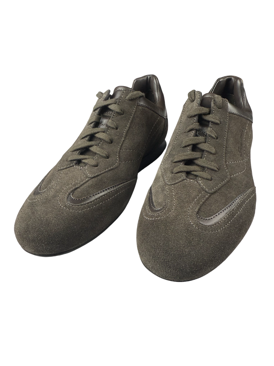 Scarpa uomo Santoni sneaker casual in tela bianca con dettagli in pelle e suola in gomma, stile moderno e confortevole