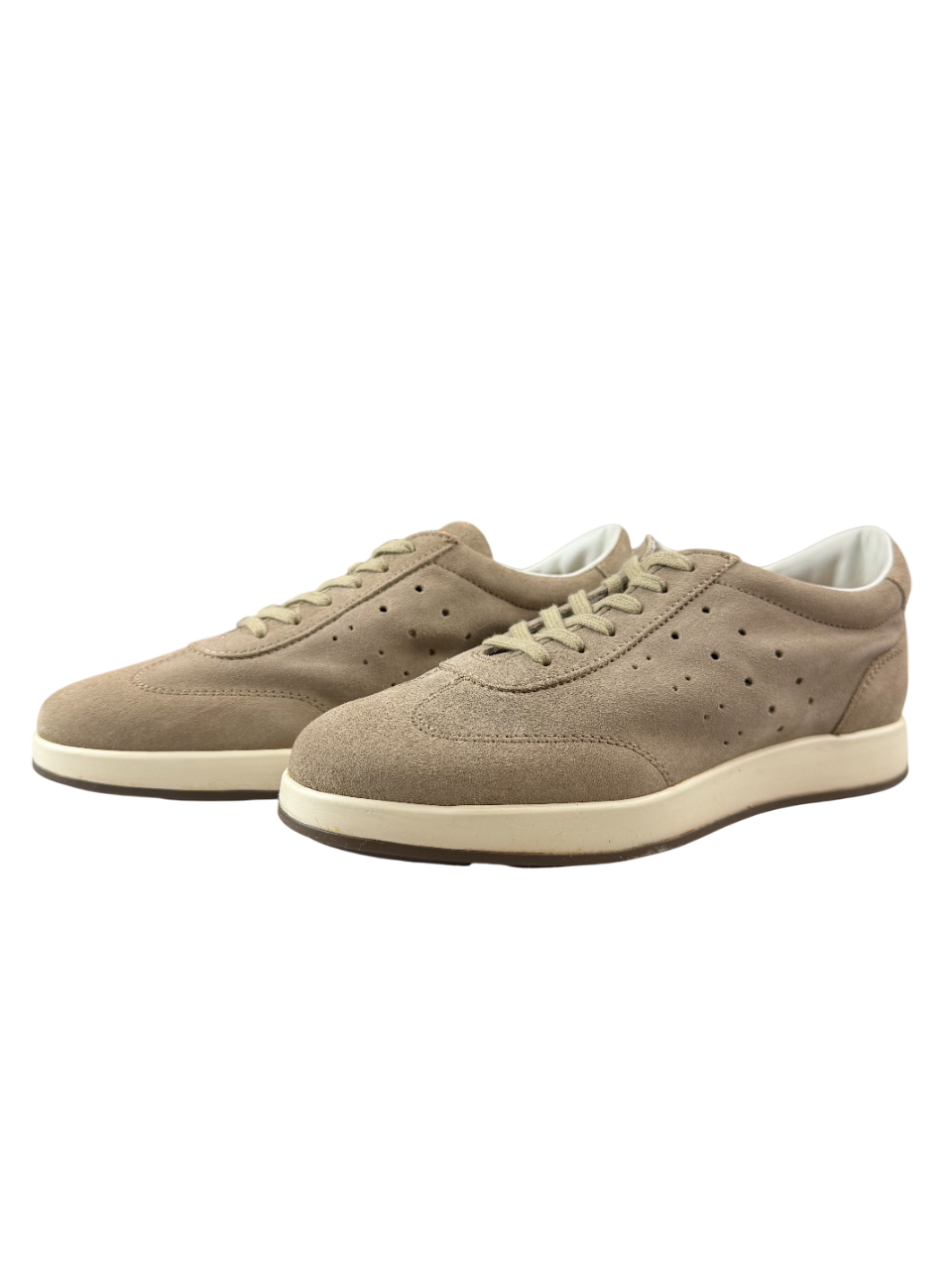 Scarpa uomo Santoni Sneaker casual in pelle con dettagli eleganti, ideale per look moderni e confortevoli.