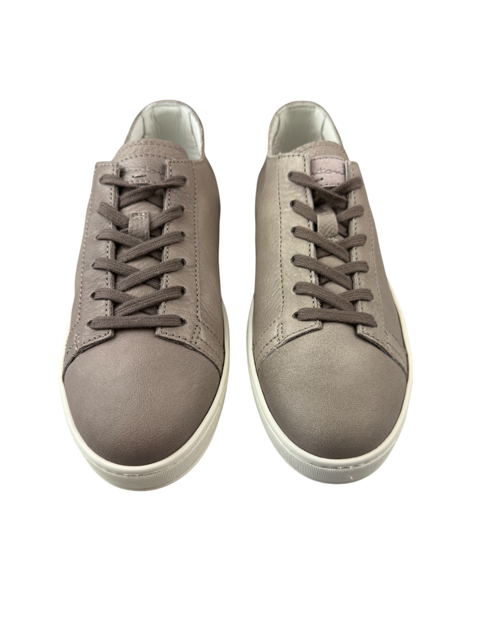 Scarpa uomo Santoni in pelle, sneaker casual elegante, con design moderno e dettagli raffinati, ideale per look casual e alla moda.