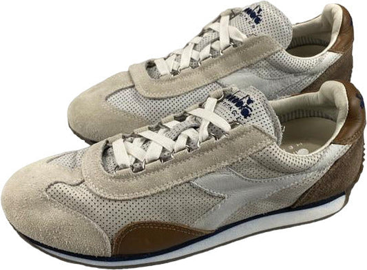 Scarpa uomo - Diadora Heritage - Equipe L Perf SW - Colore Bianco
