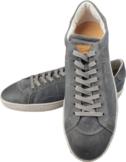 Scarpa uomo Santoni - Sneakers basse - Colore grigio