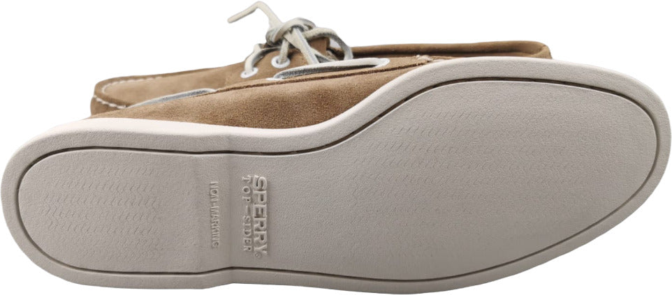 Scarpa uomo mocassino Sperry - A/O 2-EYE Suede Tan - Marrone