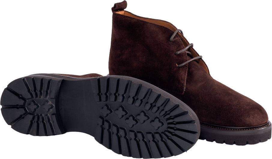 Scarpa uomo Polacchini - Manifatture Etrusche - Colore Testa di Moro