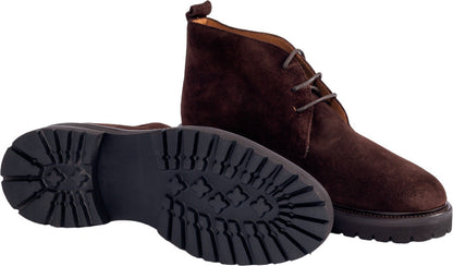 Scarpa uomo Polacchini - Manifatture Etrusche - Colore Testa di Moro