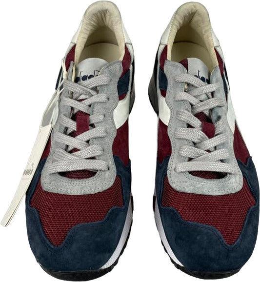 Scarpa uomo sportiva - Diadora Heritage  - Trident 90 S - Blue nights/cordovan