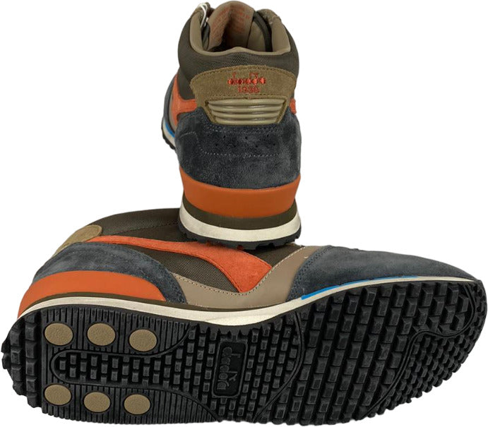 Scarpa uomo sportiva - Diadora Heritage - EXODUS 5/8 SW - Tarmac/Lead Gray