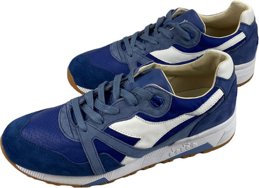 Scarpa uomo sportiva - Diadora Heritage - N9000 H ITA  - Colore Blue limonges