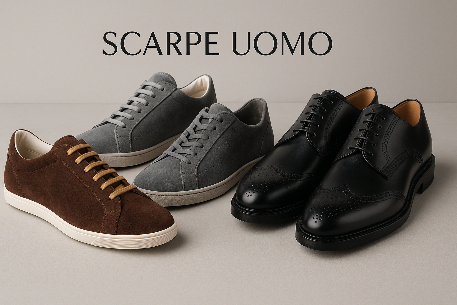 Slide Home Page Scarpe Uomo