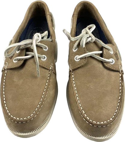 Mocassino Sperry da uomo A/O 2-EYE Washable in taupe, scarpa moda uomo, loafer elegante e resistente.