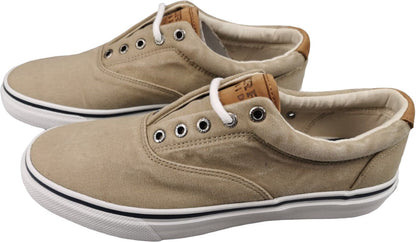 Sneaker casual Sperry Striper CVO Chino in canvas beige, scarpa da uomo con design sportivo e stile elegante.