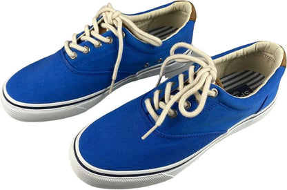 Scarpa uomo Sperry Sneakers Striper LL CVO in blu, sneakers casual sportive con design moderno e comodo per l’uso quotidiano.