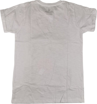 T-Shirt Uomo Let's Bubble Stampa Personaggi Bianco - Streetwear Creativo Italiano