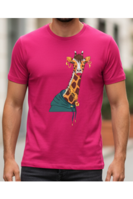 TShirt Gallo L'Arte della Stampa Italiana. Indossata