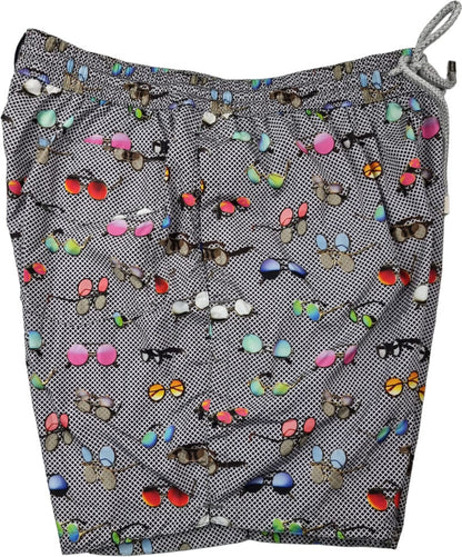 Boxer mare uomo Zeybra Portofino 1962 con fantasia colorata, tessuto leggero e comodo, ideale per mare e piscina.